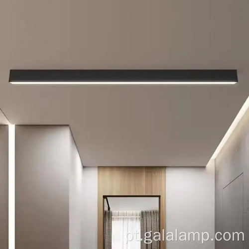 Luminária de teto LED linear Minimalck